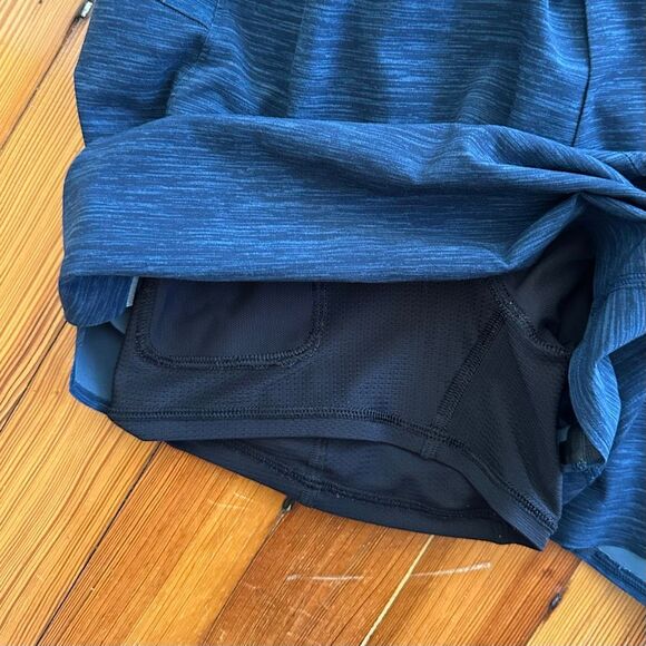Lululemon Surge Short 6” in Heather Allover Iron Blue True Navy Size M - Picture 5 of 8